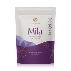 LivePure Mila Micro Sliced Chia Seeds 454g