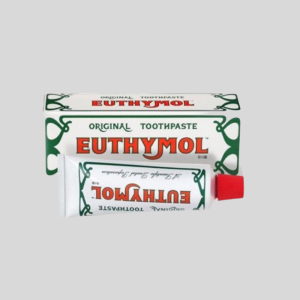 Euthymol Natural Fluoride-Free Strong Mint Toothpaste 3.7 oz 48Pcs