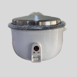 SQ Professional Blitz Professional Electric Rice Cooker with Automatic Cooking Non-Stick Removable Inner Pot - White - 10.0L