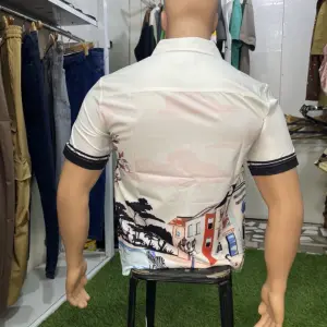 Short-Sleeve Button-up