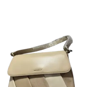 Structured Flap-over Shoulder Bag