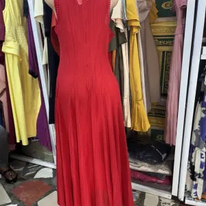 Maxi-Length Flare Dress