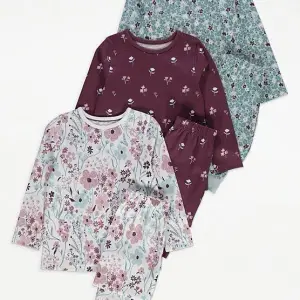 George Pack of 3 Pyjamas set 12 months to 14years