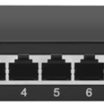 Generic, Unmanaged 8-Port 10/100/1000Mbps Gigabit Switch, a common type of network switch