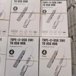 4-port USB-C and USB-A 2-in-1 hub