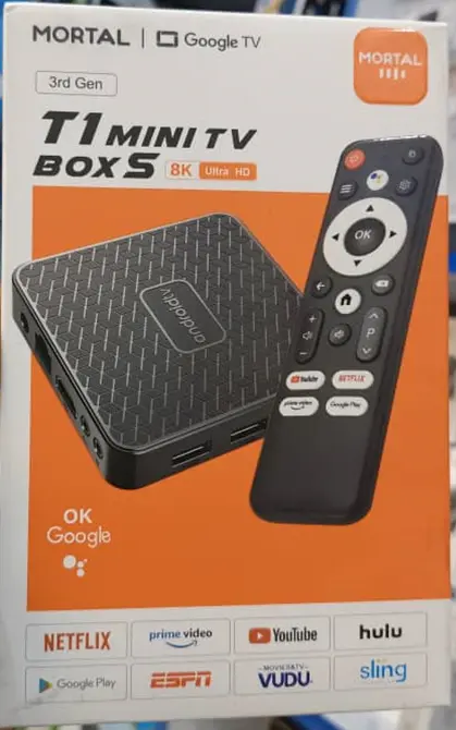 Mortal T1 Mini TV Box, a 3rd Gen Android TV streaming media player