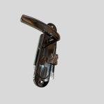 Renz high quality door handle set-Medium-Silver Colour