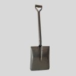 LUBAN 31.5 Inch Garden Shovel, D Handle Square Flat Spade Garden Tools for Gardening, All Stainless Steel Made