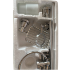 T-UK chrome bathroom accessories,