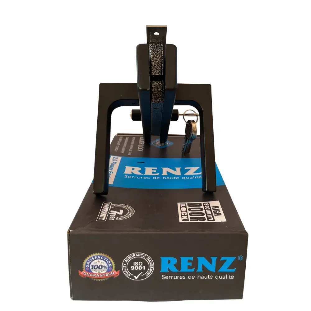 Renz High Quality Door Handle set-big size--Black Colour