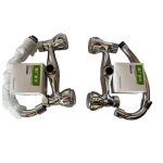 Wall-mounted, dual-handle bath or shower mixer faucets