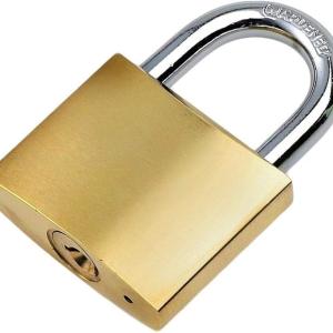70mm gold heavy quality padlock