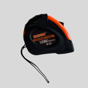 BISSO Measuring Tape, Model B36 with a Length of 10 Meters and a Blade width of 25m