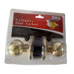 CJY 587-PB Cylinder Door Lockset.