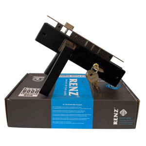 Renz High Quality Door Handle set-big size--Black Colour