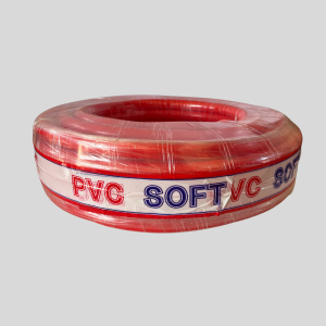haf inch Red PVC soft hose-150mm