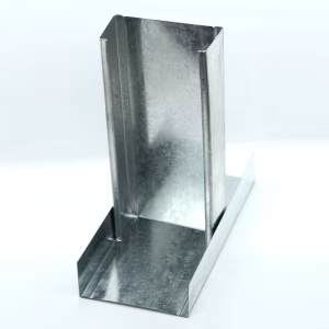 Galvanized steel omega profile