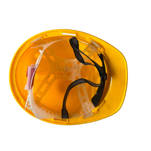 Yellow Industrial Safety Helmet for Construction