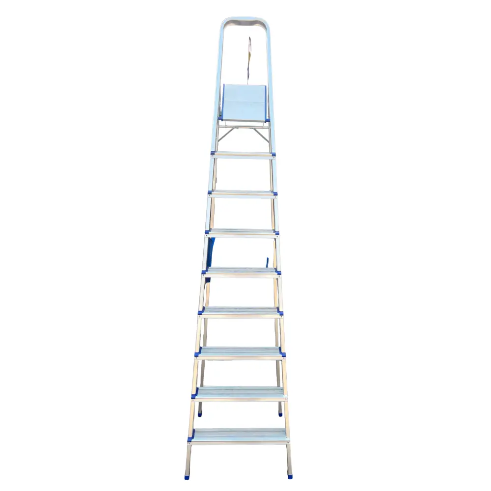 10-STEP ALUMINUM STEP LADDER