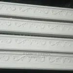 PLASTER OF PARIS ALSO KNOWN AS CROWN MOLDING OR CORNICES