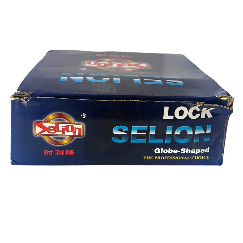 Selon globe shape matte black door handle lock set or door lever hardware kit.