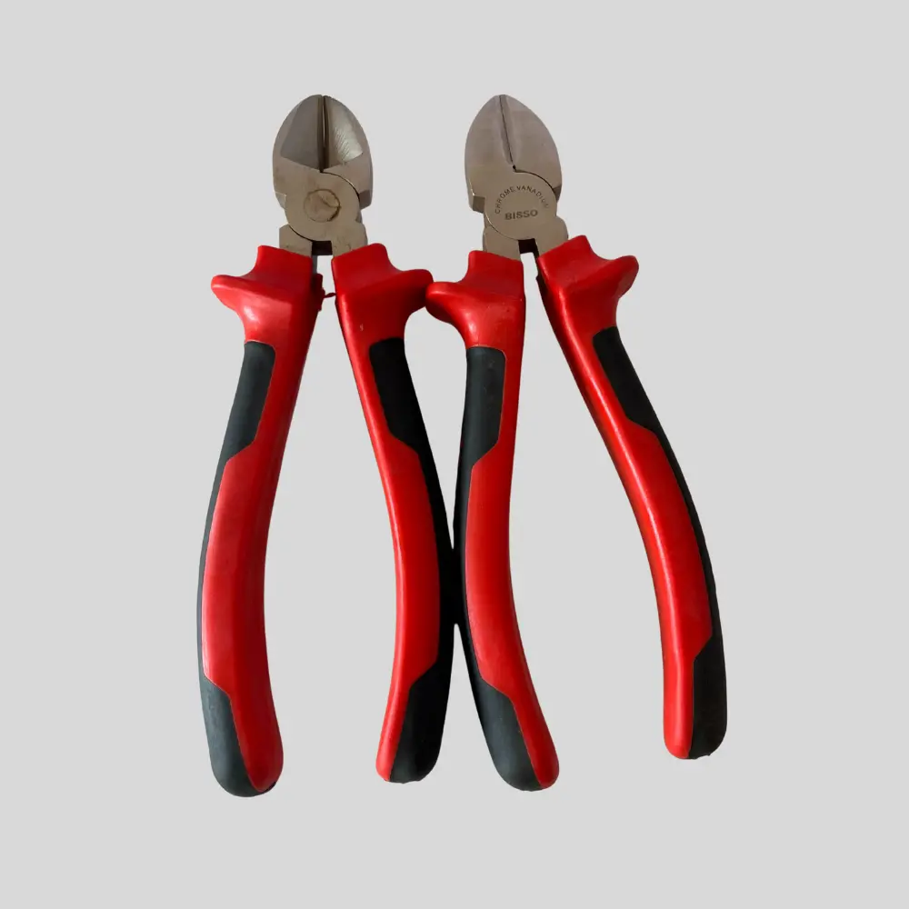 Mevanad Bisso Diagonal Cutting Pliers (wire cutters).8inch Red and Green color