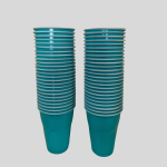 Disposable Plastic Cup, 12-Ounce Plastic Party Cups, Strong and Sturdy Disposable Cups for Party, Wedding, Christmas, Halloween Party Cup, 50 Pcs