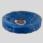 yellow disposable plastic plate