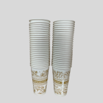 Disposable Paper Coffee Cups with Lid 25Pcs