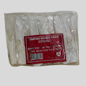 Empire Ready Pack Disposable Cutlery Sets 50Pcs