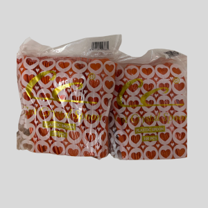 Disposable Plastic Spoons_Orange Colour-100PCS