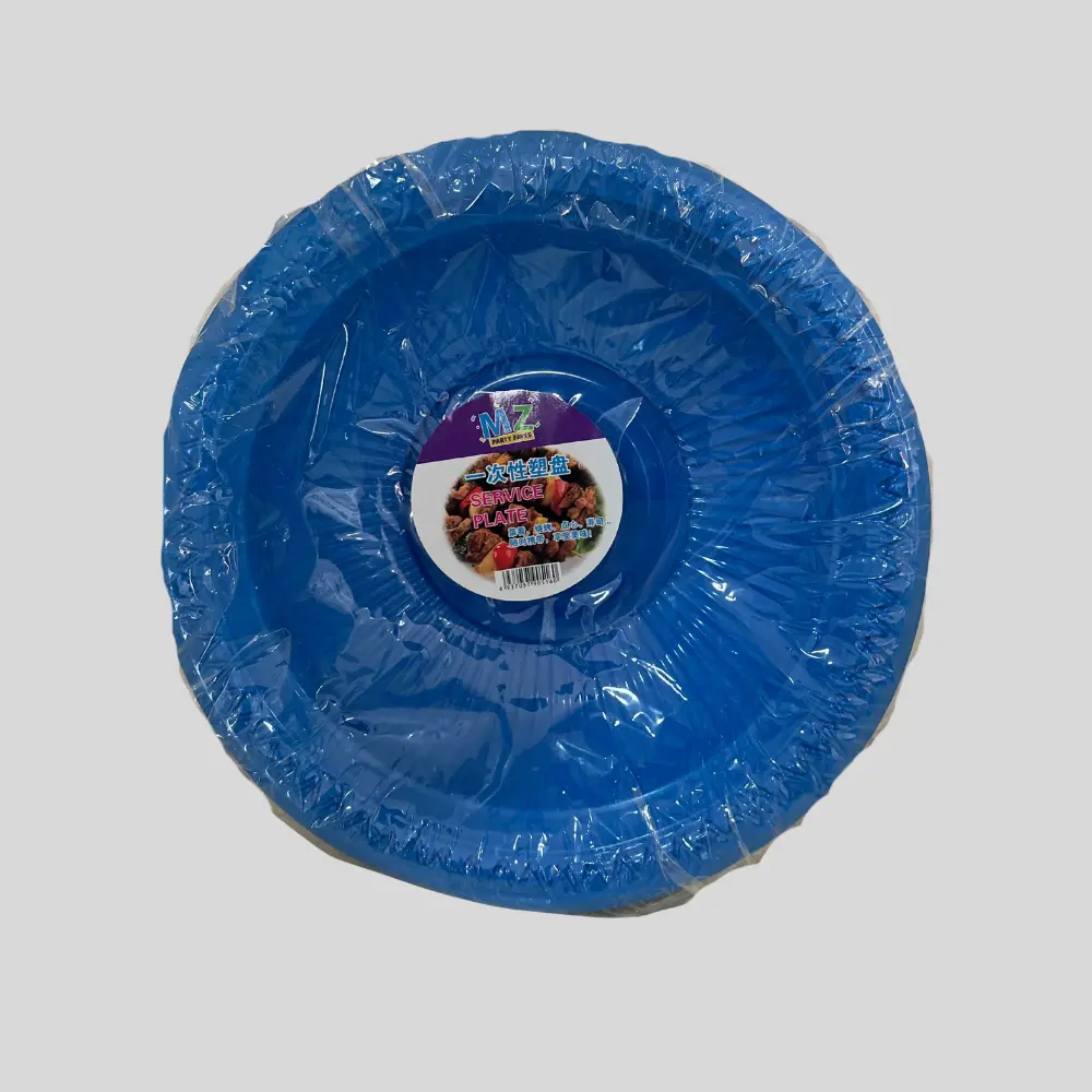 yellow disposable plastic plate