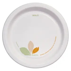 Dart Bare Solo Paper Plates 125pcs