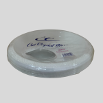 CC Cut Crystal Plastic Plates 25Pcs