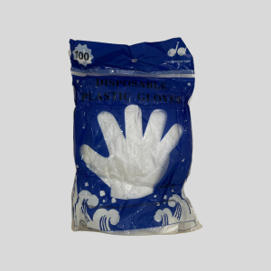 Creative Star Card Disposable Plastic Gloves 100PCS