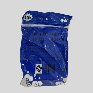 Creative Star Card Disposable Plastic Gloves 100PCS