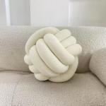 knot ball pillow,