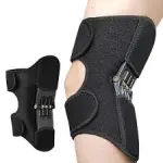 spring-loaded knee booster brace