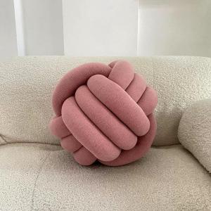 Knot Ball Pillow or Knot Cushion.