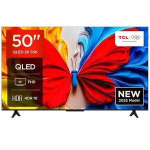 TCL 50S5K 50-inch QLED model marketed as a "2K" television