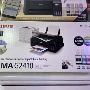 CANON PIXMA G2410 Refillable INK TANK All-in-one Printer.