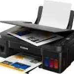 Canon PIXMA G2410 refillable ink tank all-in-one printer.
