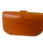 Tan or Cognac Brown Crossbody Bag associated with Zara.