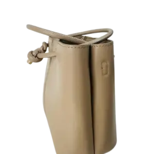 ZARA Mini City Bag with decorative knot details on the handles.