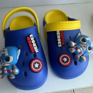 Marvel Captain America character clogs