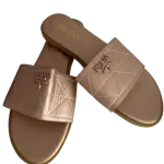 Prada Quilted Leather Slides.