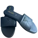 Prada Quilted Nappa Leather Sandals