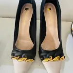 Bigtree patchwork stiletto heels