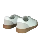 White and Grey Sneakers