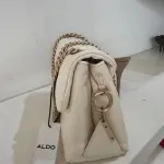 Aldo Softpuff Convertible Flap Crossbody Bag.